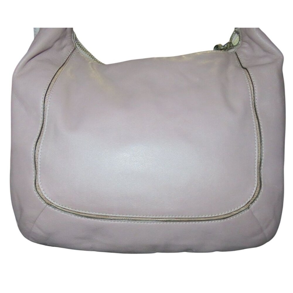 Coach 2012 Kristin Spectator Gorgeous Lavender Croc Embossed leather Hobo Crossb - Picture 2 of 15